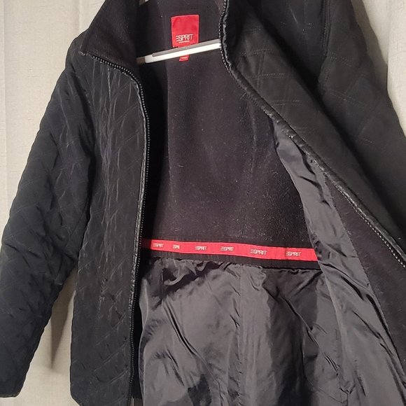 ESPIRIT- Quilted zip-up coat Size XL - Picture 5 of 5